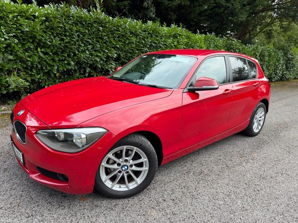 BMW 1-Series Hatchback, Diesel, 2015, Red