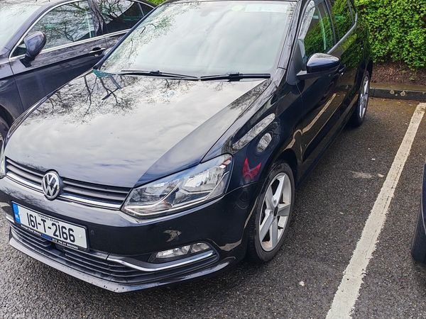 Volkswagen Polo Hatchback, Diesel, 2016, Black