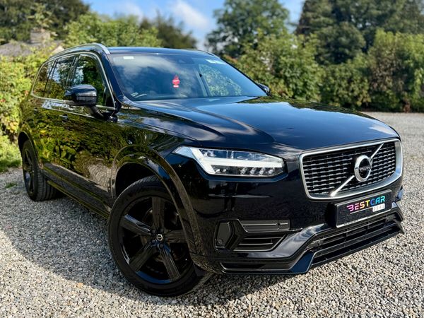 Volvo XC90 SUV, Petrol Plug-in Hybrid, 2019, Black