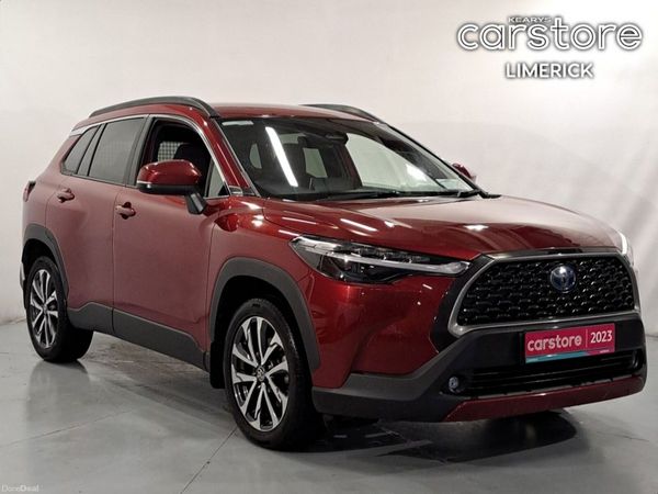 Toyota Corolla Cross Hatchback, Petrol Hybrid, 2023, Red