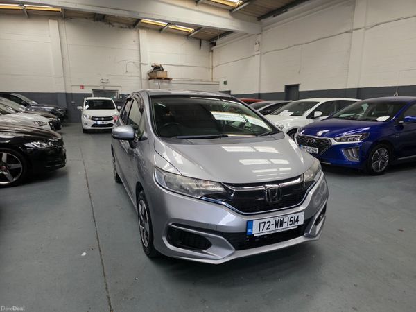 Honda Fit Hatchback, Petrol Hybrid, 2017, Silver