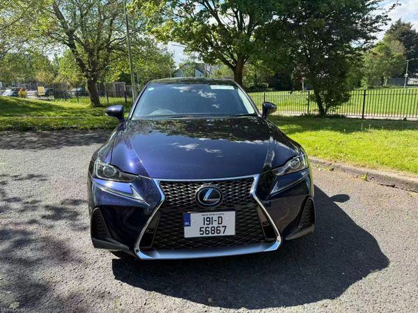 Lexus IS Saloon, Petrol Hybrid, 2019, Navy