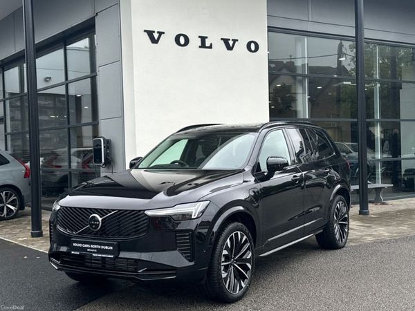Volvo XC90 SUV, Petrol Plug-in Hybrid, 2026, Black