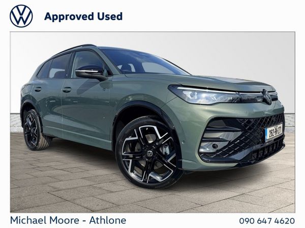 Volkswagen Tiguan SUV, Petrol Plug-in Hybrid, 2026, Green