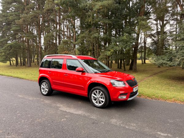 Skoda Yeti SUV, Diesel, 2017, Red