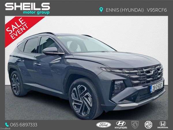 Hyundai Tucson SUV, Petrol Plug-in Hybrid, 2026, Grey
