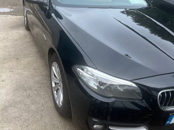 BMW 5-Series Saloon, Diesel, 2015, Black