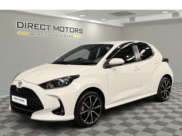 Toyota Yaris Hatchback, Petrol Hybrid, 2024, White