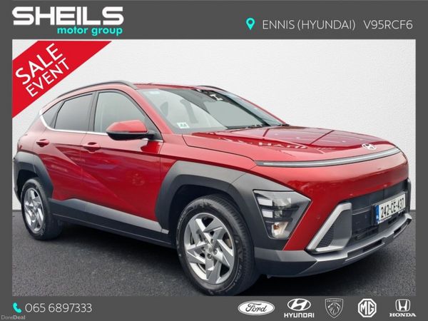 Hyundai KONA MPV, Petrol, 2024, Red