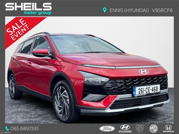 Hyundai Bayon Estate, Petrol, 2026, Red