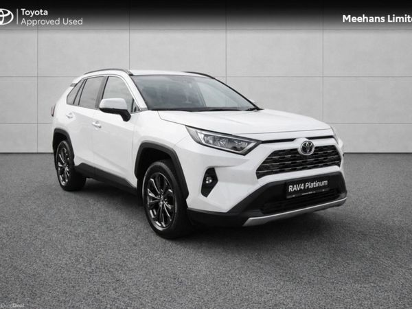 Toyota RAV4 SUV, Petrol Hybrid, 2024, White
