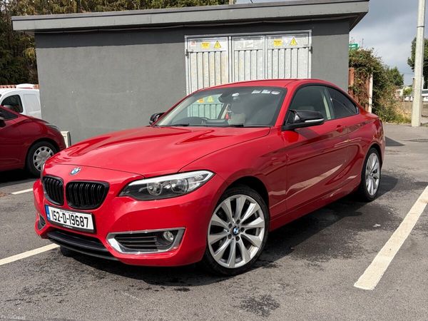 BMW 2-Series Coupe, Diesel, 2015, Red