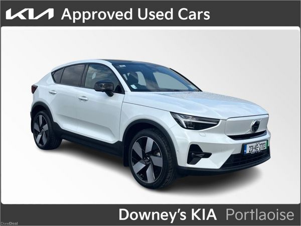 Volvo C40 SUV, Electric, 2023, White