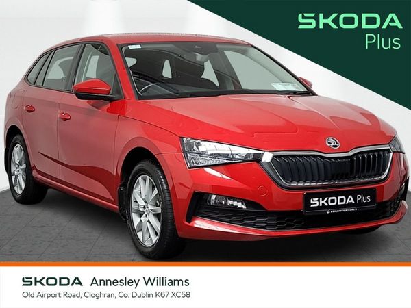 Skoda Scala Hatchback, Petrol, 2023, Red