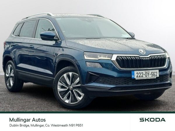 Skoda Karoq SUV, Petrol, 2022, Blue