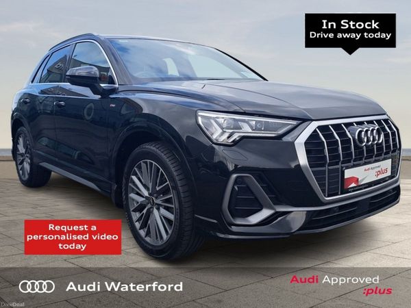 Audi Q3 SUV, Petrol Plug-in Hybrid, 2022, Black