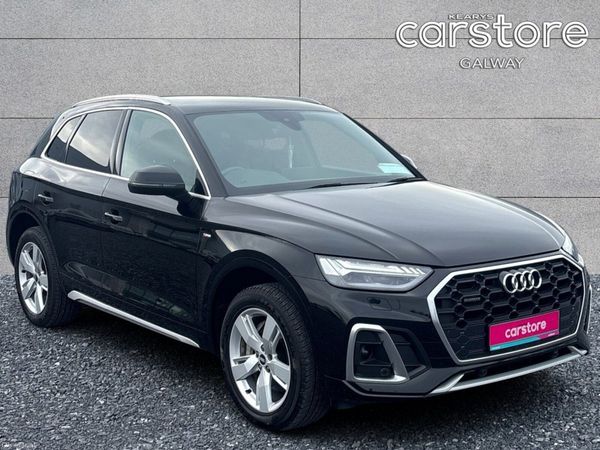 Audi Q5 SUV, Petrol Plug-in Hybrid, 2022, Black