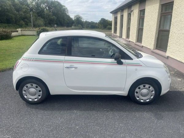 Fiat 500 Hatchback, Petrol, 2010, White