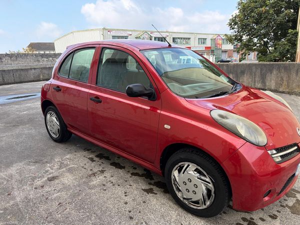 Nissan Micra Hatchback, Petrol, 2007, Red