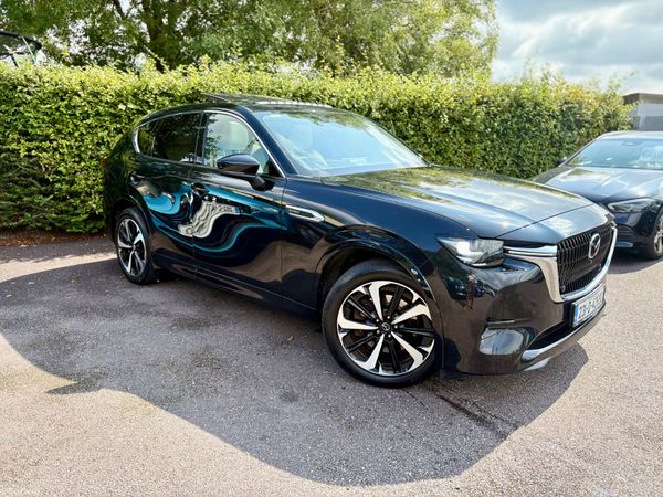 Mazda CX-60 SUV, Petrol Plug-in Hybrid, 2023, Black