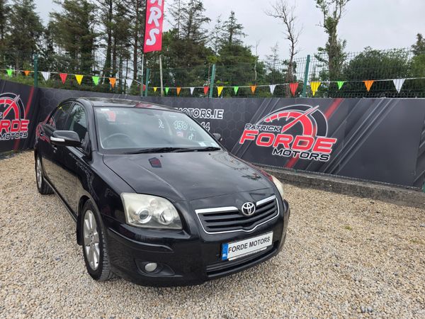 Toyota Avensis Hatchback, Diesel, 2009, Black