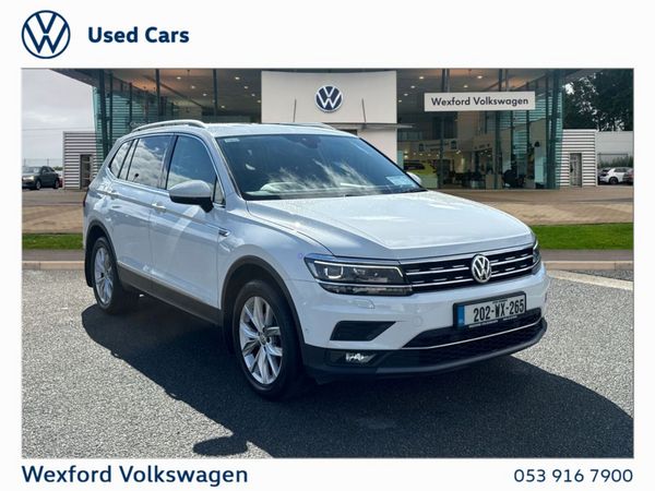 Volkswagen Tiguan Allspace SUV, Diesel, 2020, White
