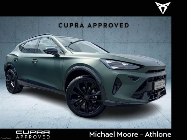 Cupra Formentor SUV, Petrol Plug-in Hybrid, 2026, Green