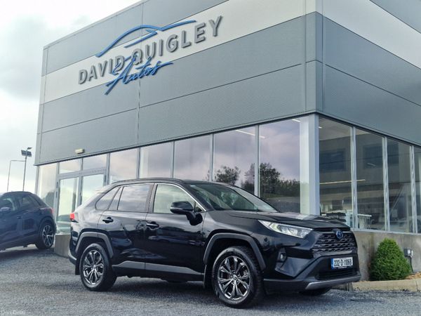 Toyota RAV4 Estate, Petrol Hybrid, 2023, Black