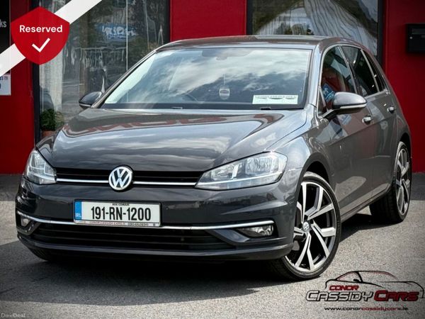 Volkswagen Golf Hatchback, Diesel, 2019, Grey
