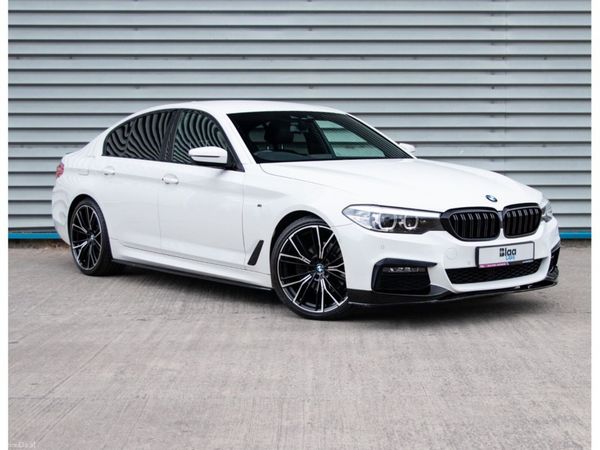 BMW 5-Series Saloon, Diesel, 2019, White