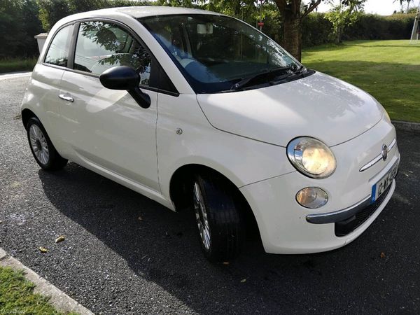 Fiat 500 Hatchback, Petrol, 2012, White