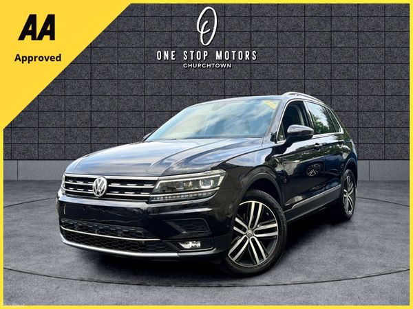 Volkswagen Tiguan SUV, Diesel, 2018, Black