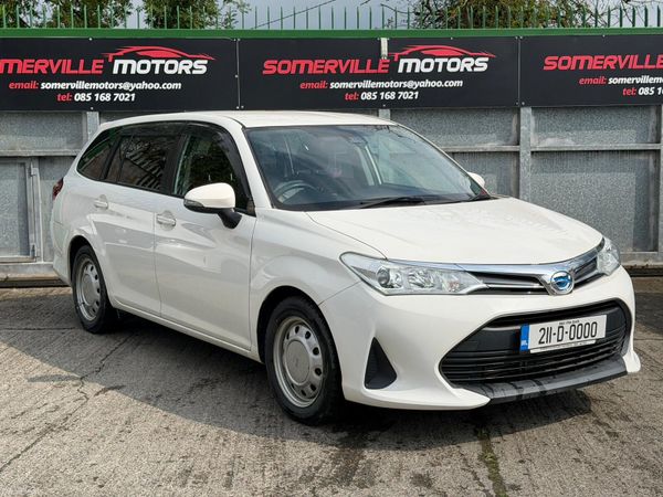 Toyota Corolla Estate, Petrol Hybrid, 2021, White
