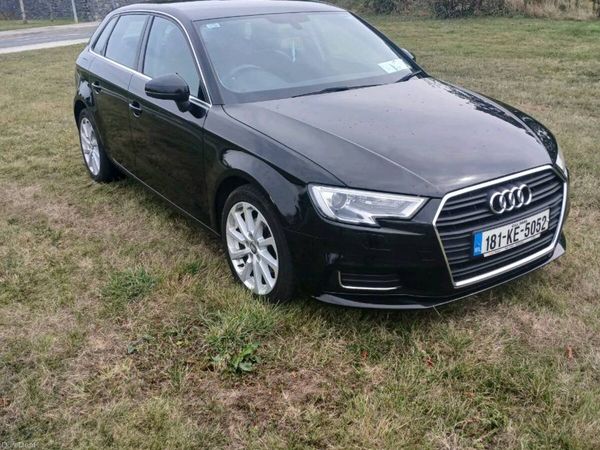 Audi A3 Hatchback, Diesel, 2018, Black