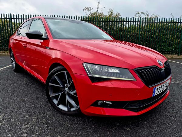 Skoda Superb Saloon, Diesel, 2017, Red