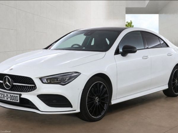 Mercedes-Benz CLA Coupe, Petrol Plug-in Hybrid, 2023, White