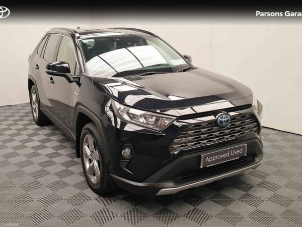 Toyota RAV4 SUV, Petrol Hybrid, 2019, Black
