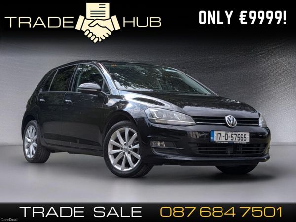 Volkswagen Golf Hatchback, Petrol, 2017, Black
