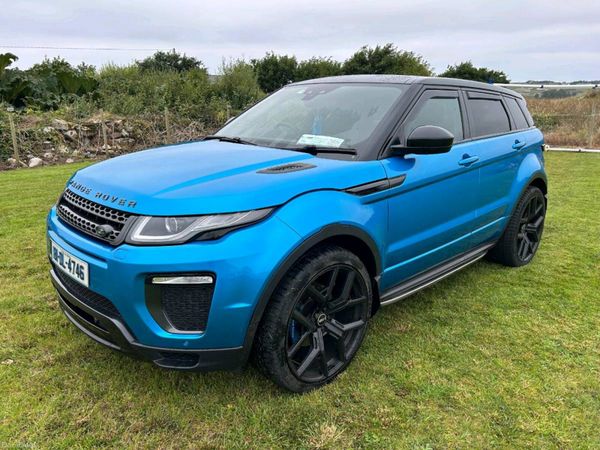 Land Rover Range Rover Evoque SUV, Diesel, 2018, Blue