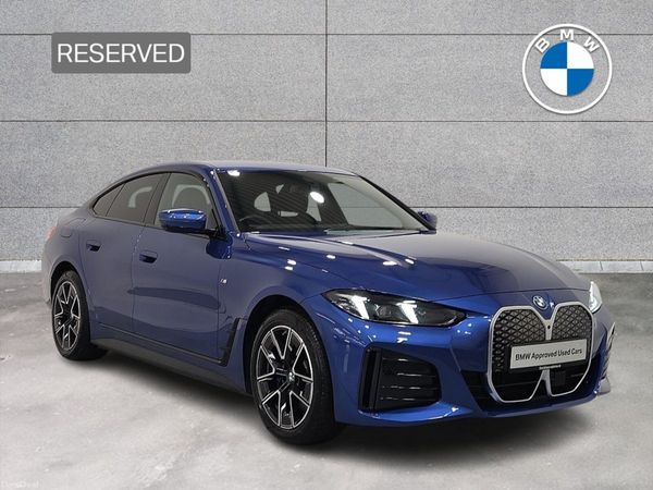 BMW i4 Hatchback, Electric, 2025, Blue