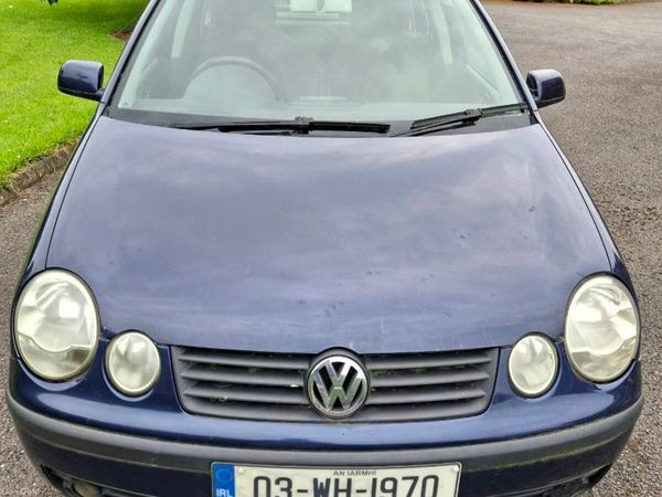 Volkswagen Polo Hatchback, Petrol, 2003, Blue