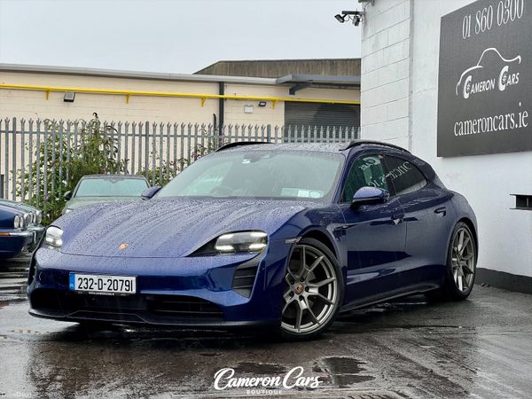 Porsche Taycan Estate, Electric, 2023, Blue