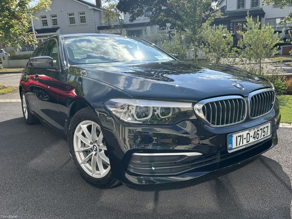 BMW 5-Series Saloon, Diesel, 2017, Black