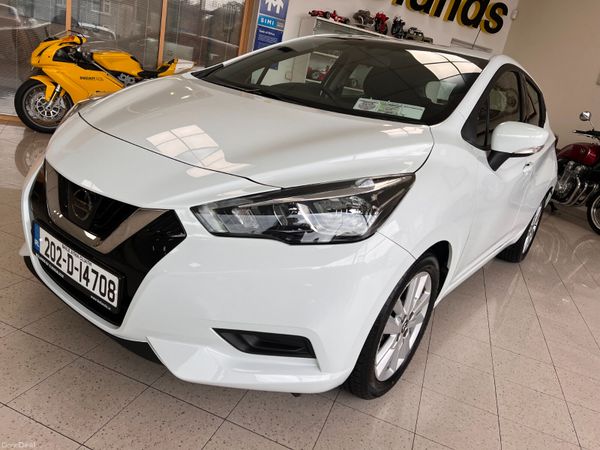 Nissan Micra Hatchback, Petrol, 2020, White
