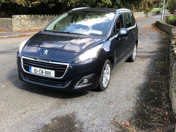 Peugeot 5008 MPV, Diesel, 2015, Blue
