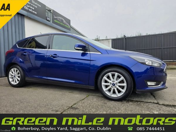 Ford Focus Hatchback, Diesel, 2017, Blue