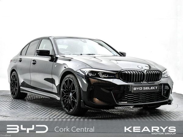 BMW 3-Series Saloon, Petrol Plug-in Hybrid, 2024, Black
