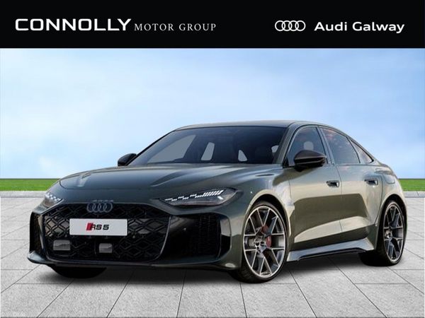 Audi RS5 Saloon, Petrol Plug-in Hybrid, 2027, Green
