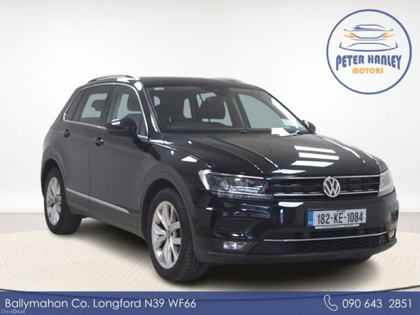 Volkswagen Tiguan SUV, Diesel, 2018, Black