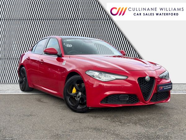 Alfa Romeo Giulia Saloon, Diesel, 2018, Red